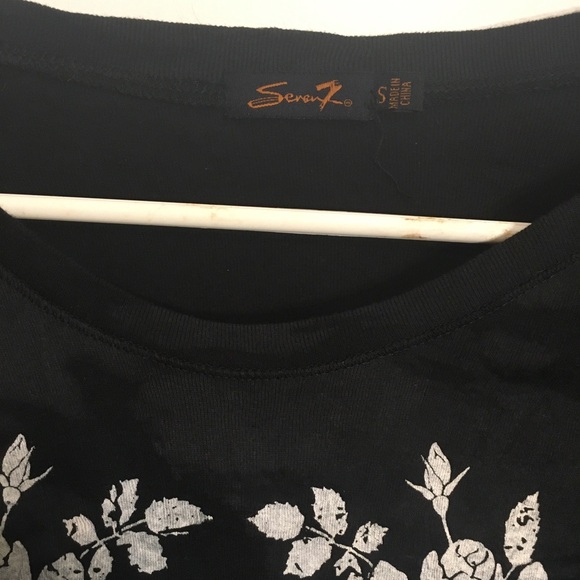 SEVEN BRAND LONGSLEEVE TYE DYE T-SHIRT LONG LENGTH - Picture 5 of 5